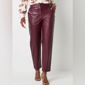 NEW Ryegrass Port Royale Pleather Pants